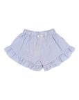 Buho - kids - gingham shorts - royal blue