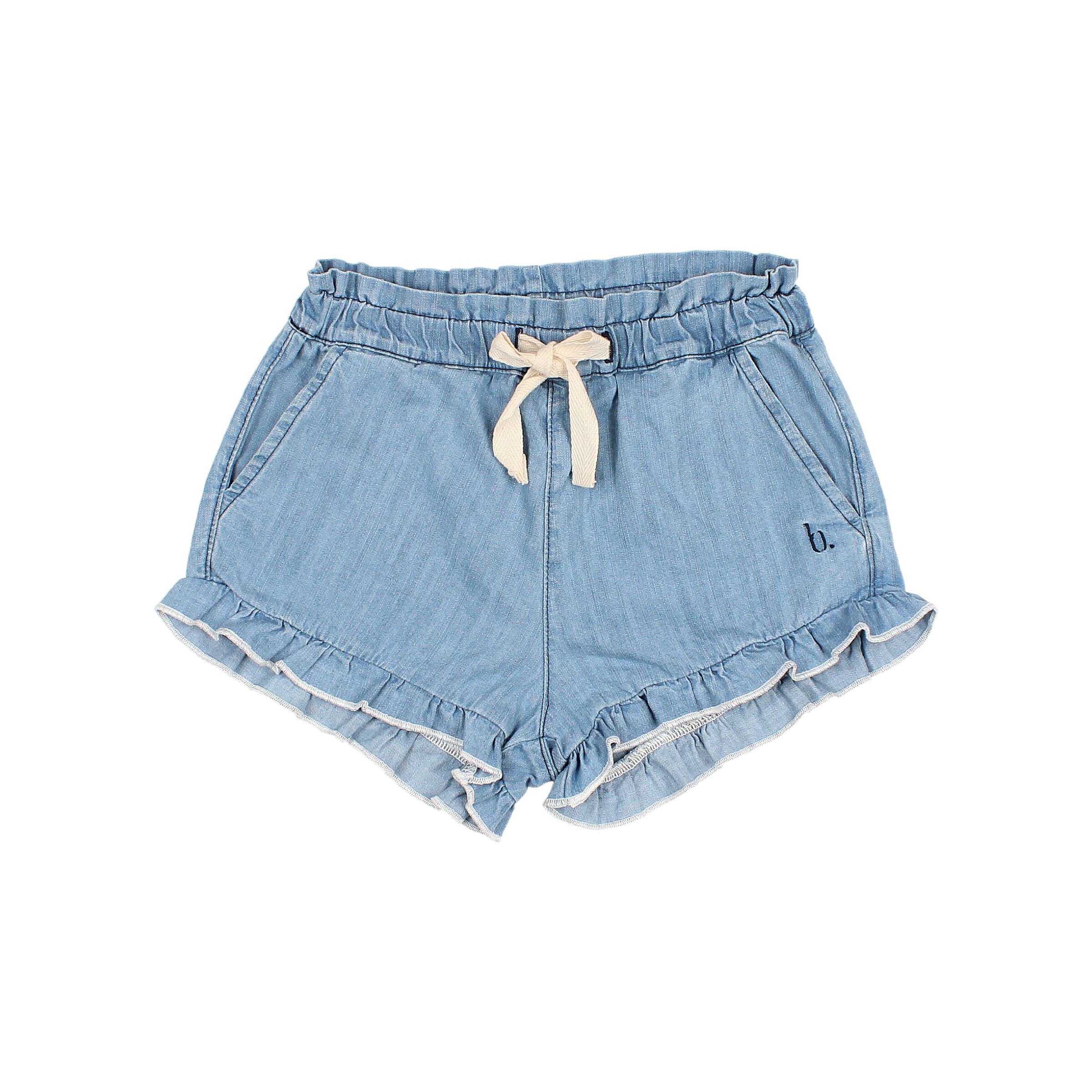 Buho - kids - denim shorts - denim