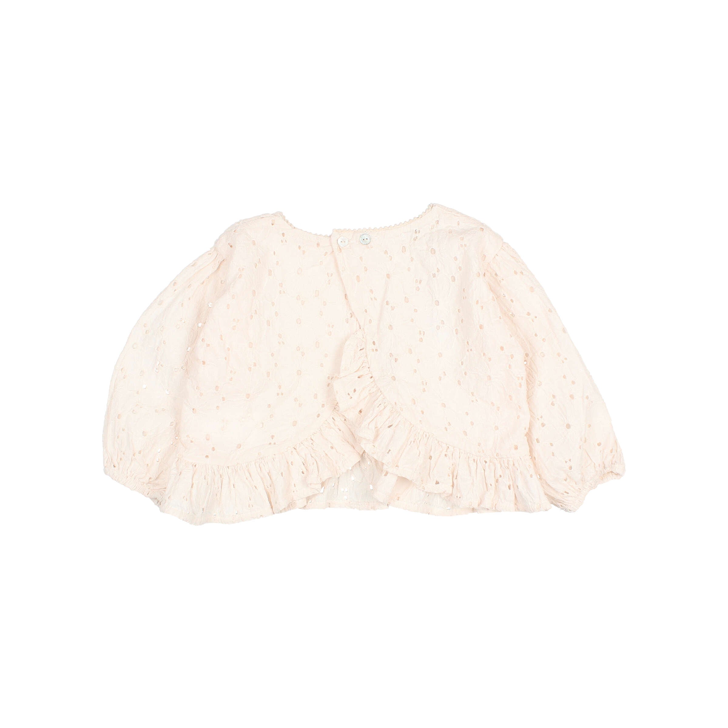 Buho - kids - embroidery blouse - ivory