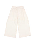 Buho - kids - embroidery pants - ivory