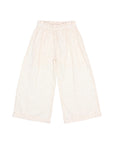 Buho - kids - embroidery pants - ivory