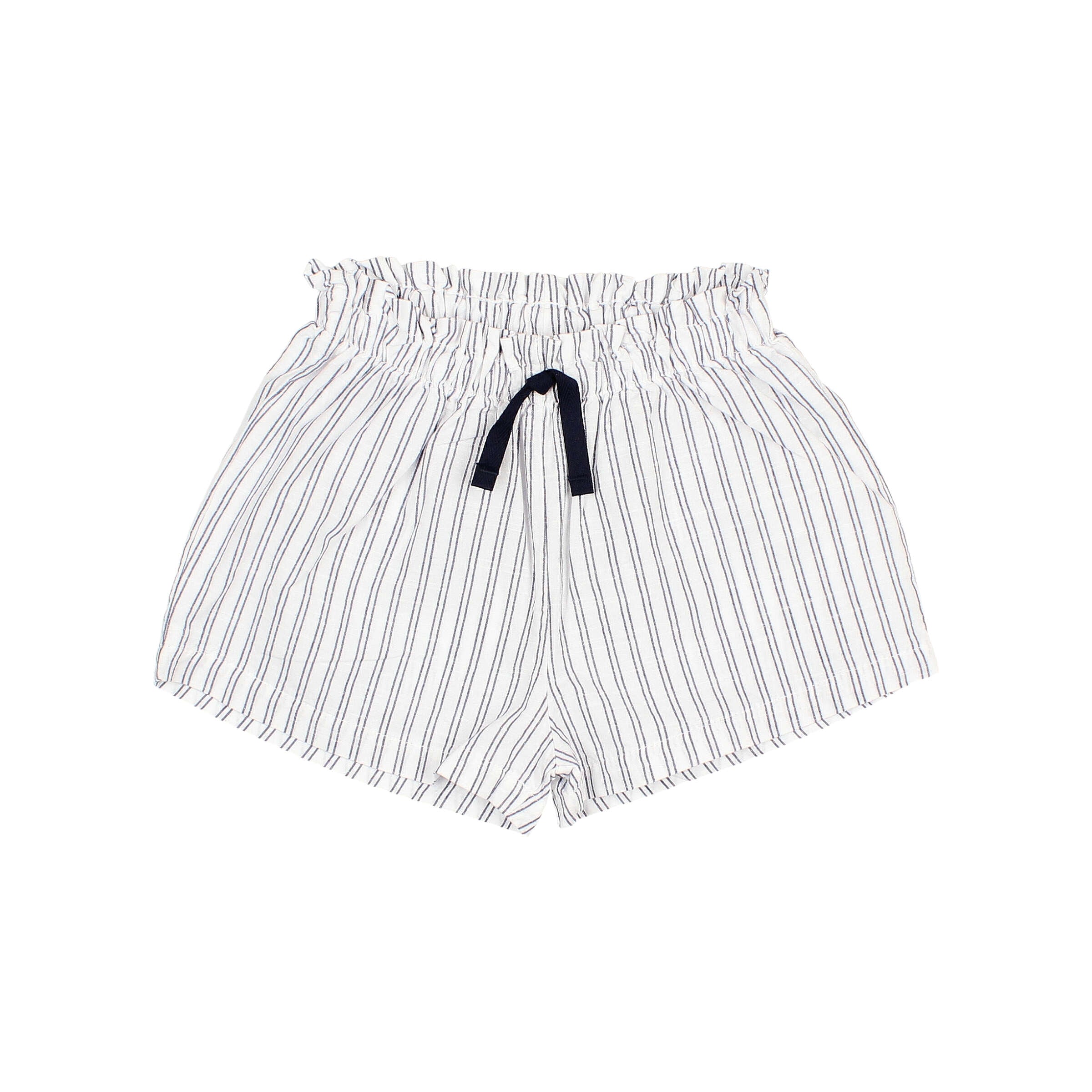 Buho - kids - stripes shorts - white