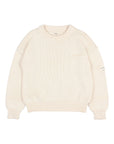 Buho - kids - cotton knit jumper - ecru