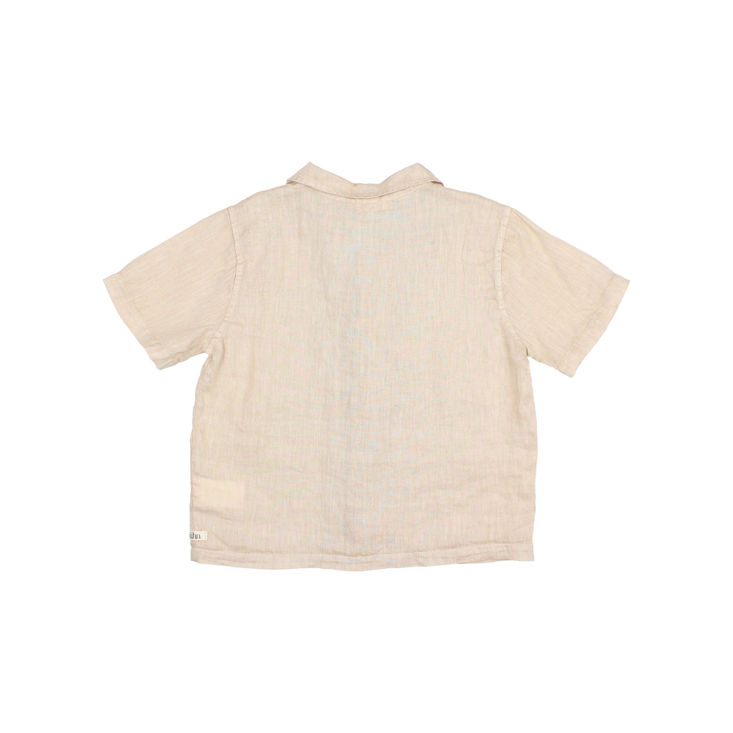 Buho - kids - linen shirt - sand