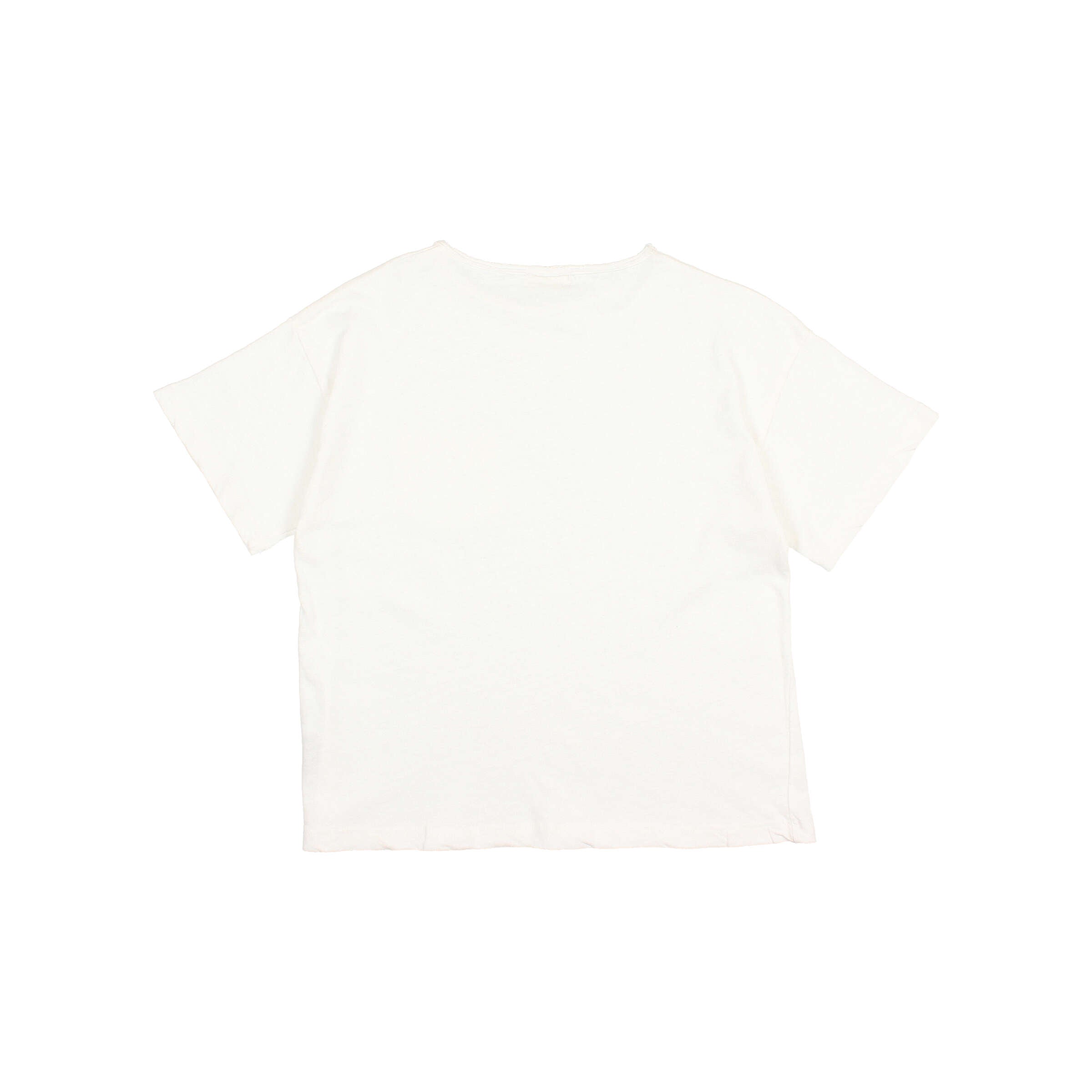 Buho - kids - pocket linen t-shirt - white