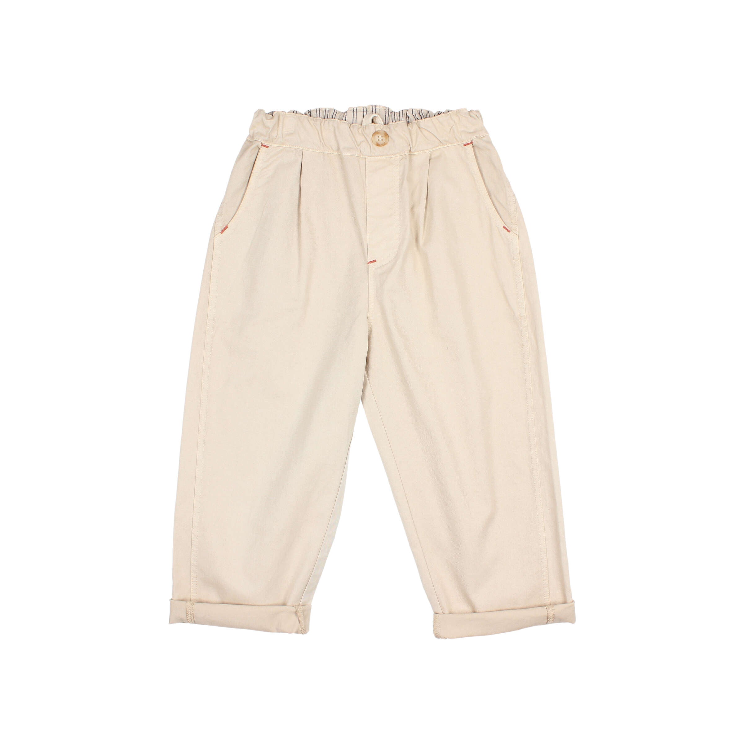 Buho - kids - twill pants - sand