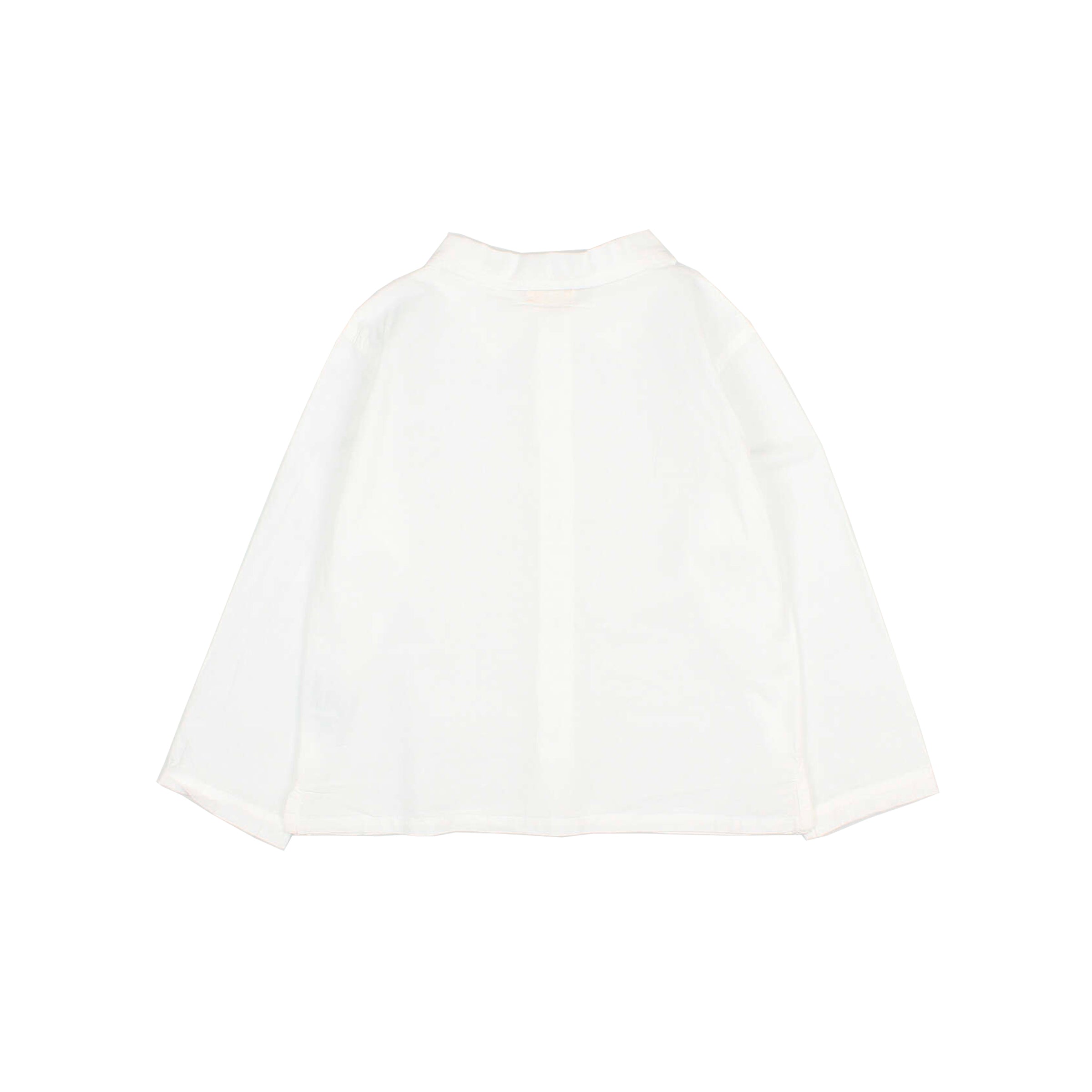 Buho - kids - voile shirt - white