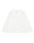 Buho - kids - voile shirt - white