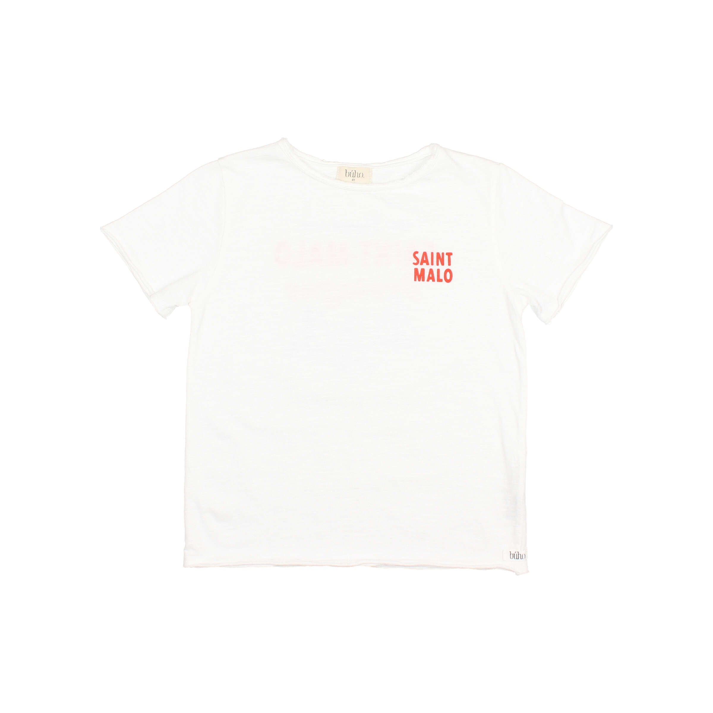 Buho - kids - saint malo t-shirt - white