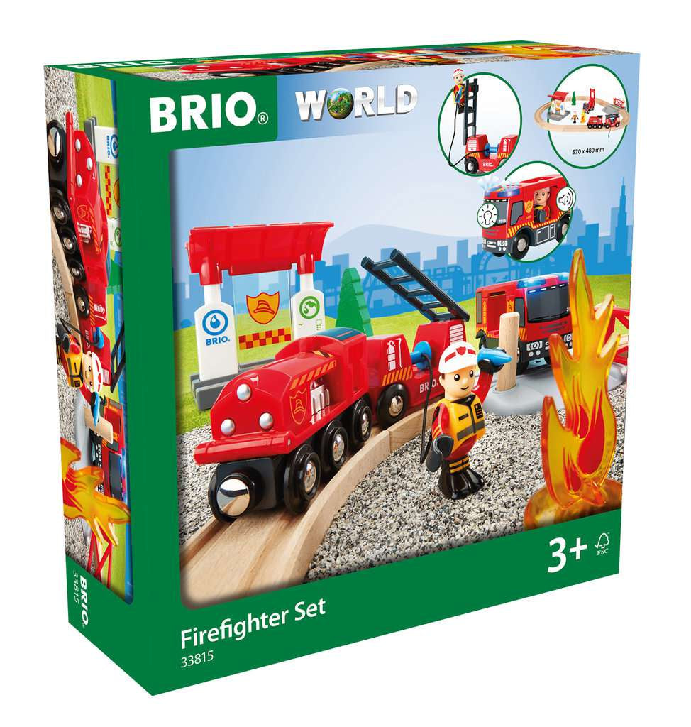 Brio - rescue firefighter set