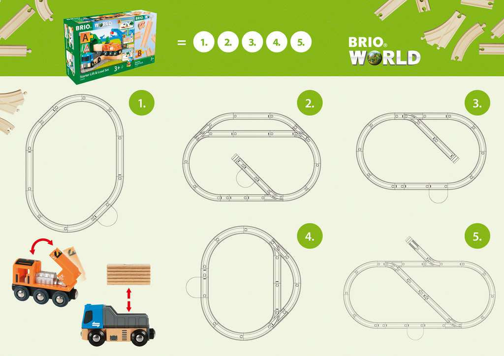 Brio - starter - lift &amp; load set