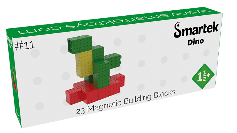 Smartek - magnetic building blocks - dino 23