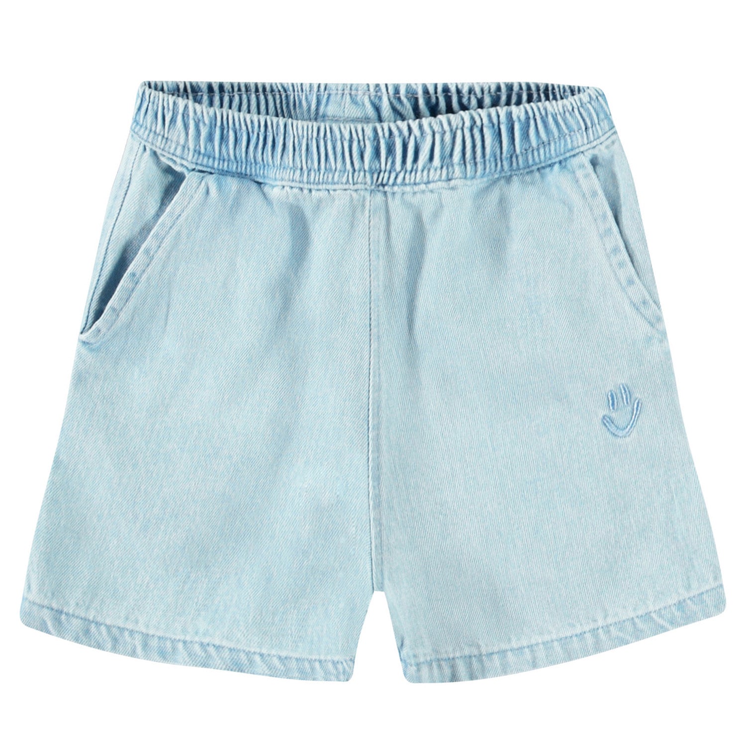 Molo - shine - shorts - misty denim