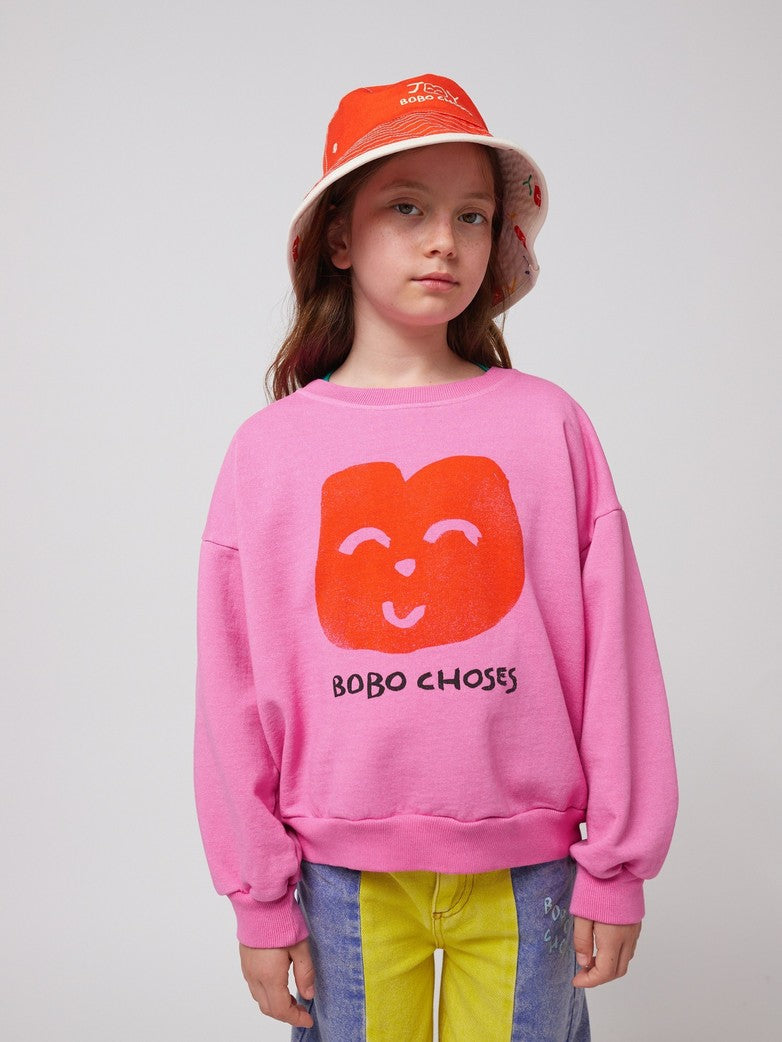 Bobo Choses - kids - joyful face sweatshirt