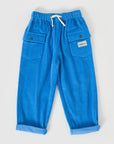 Goldie + Ace -  ARLO WIDE LEG CORDUROY POCKET PANT LAKE