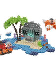 Marioinex - mini waffle - treasure island - 148 pcs