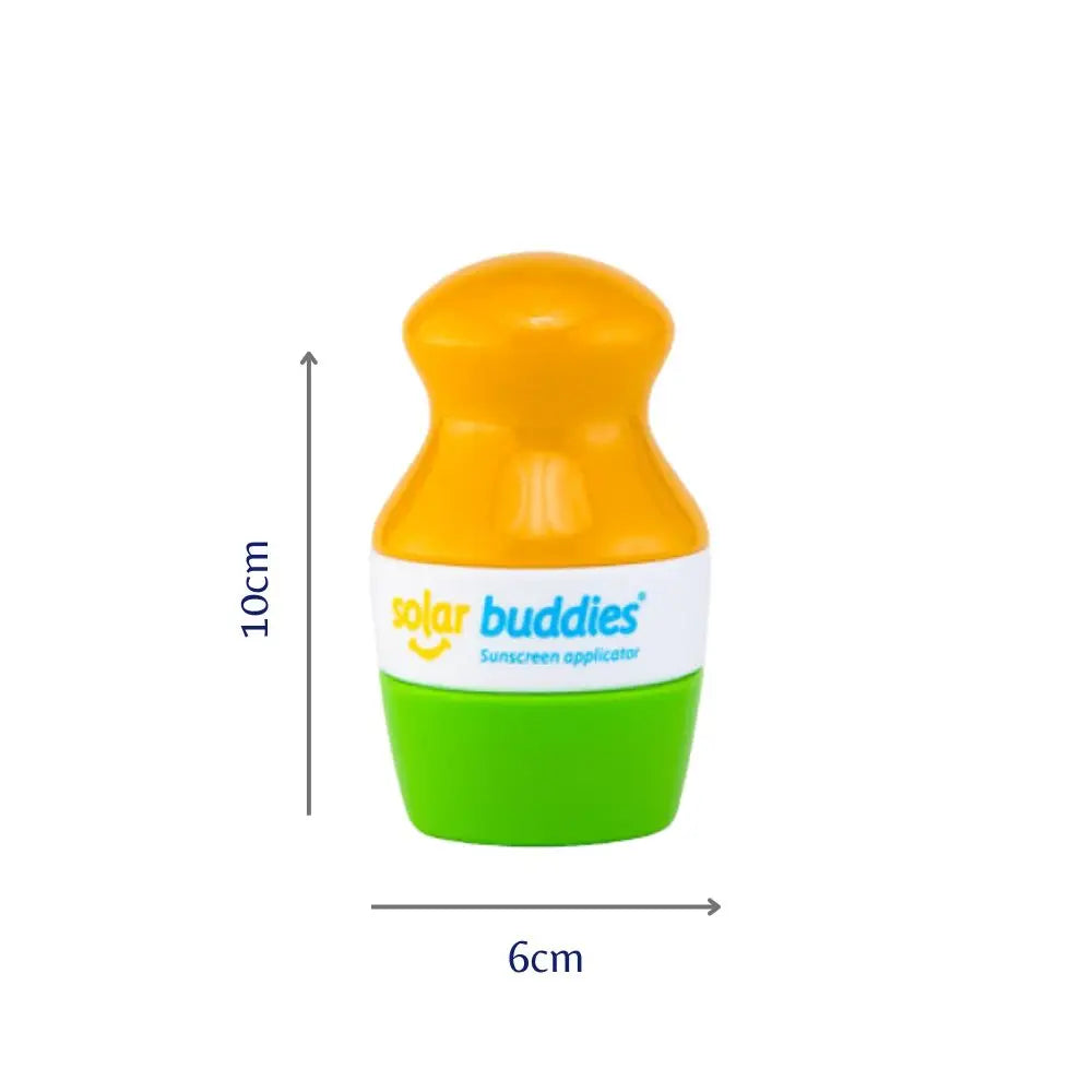 Solar buddies - sunscreen applicator - yellow/green