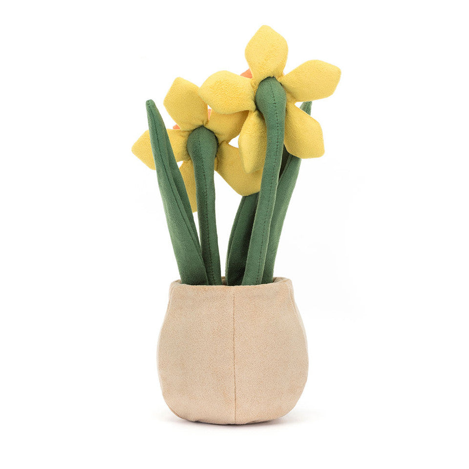 Jellycat - amuseables - daffodil pot