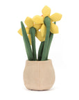 Jellycat - amuseables - daffodil pot