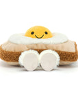 Jellycat - amuseables - egglantine egg on a toast