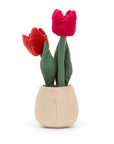 Jellycat - amuseables - tulip pot