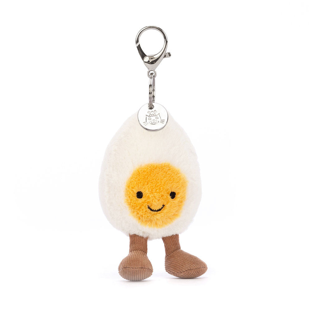 Jellycat - Amuseables - happy boiled egg bag charm