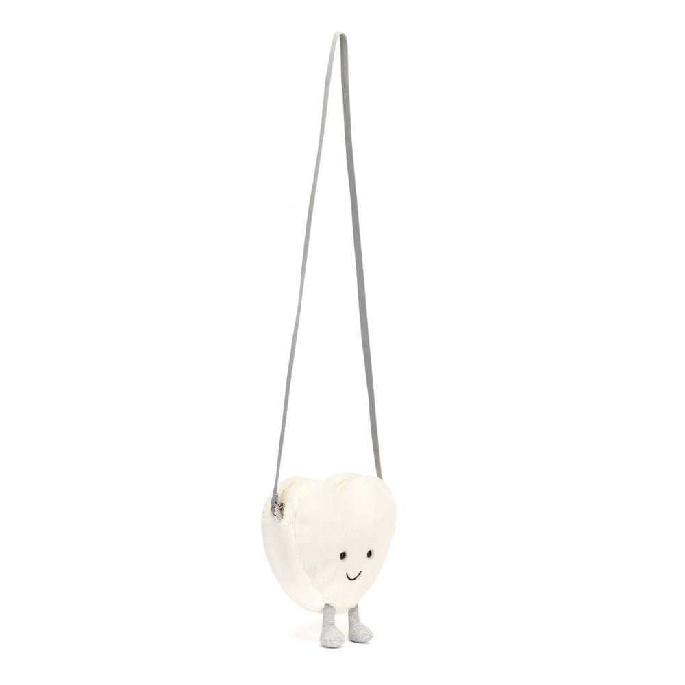 Jellycat - Amuseables - heart bag - cream