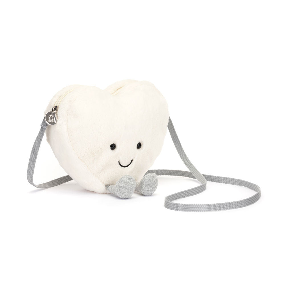 Jellycat - Amuseables - heart bag - cream