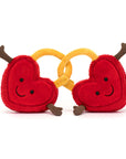 Jellycat - Amuseables - val & tina love locks