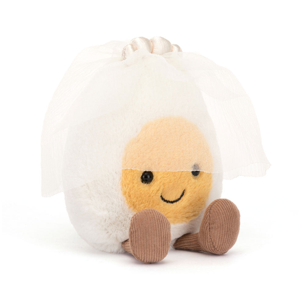 Jellycat - amuseables - boiled egg bride