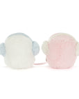 Jellycat - amuseables - toastie pink and white marshmallows