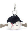 Jellycat - amuseables - sports - baseball bag charm