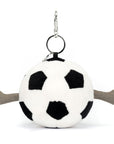 Jellycat - amuseables - sports - football bag charm