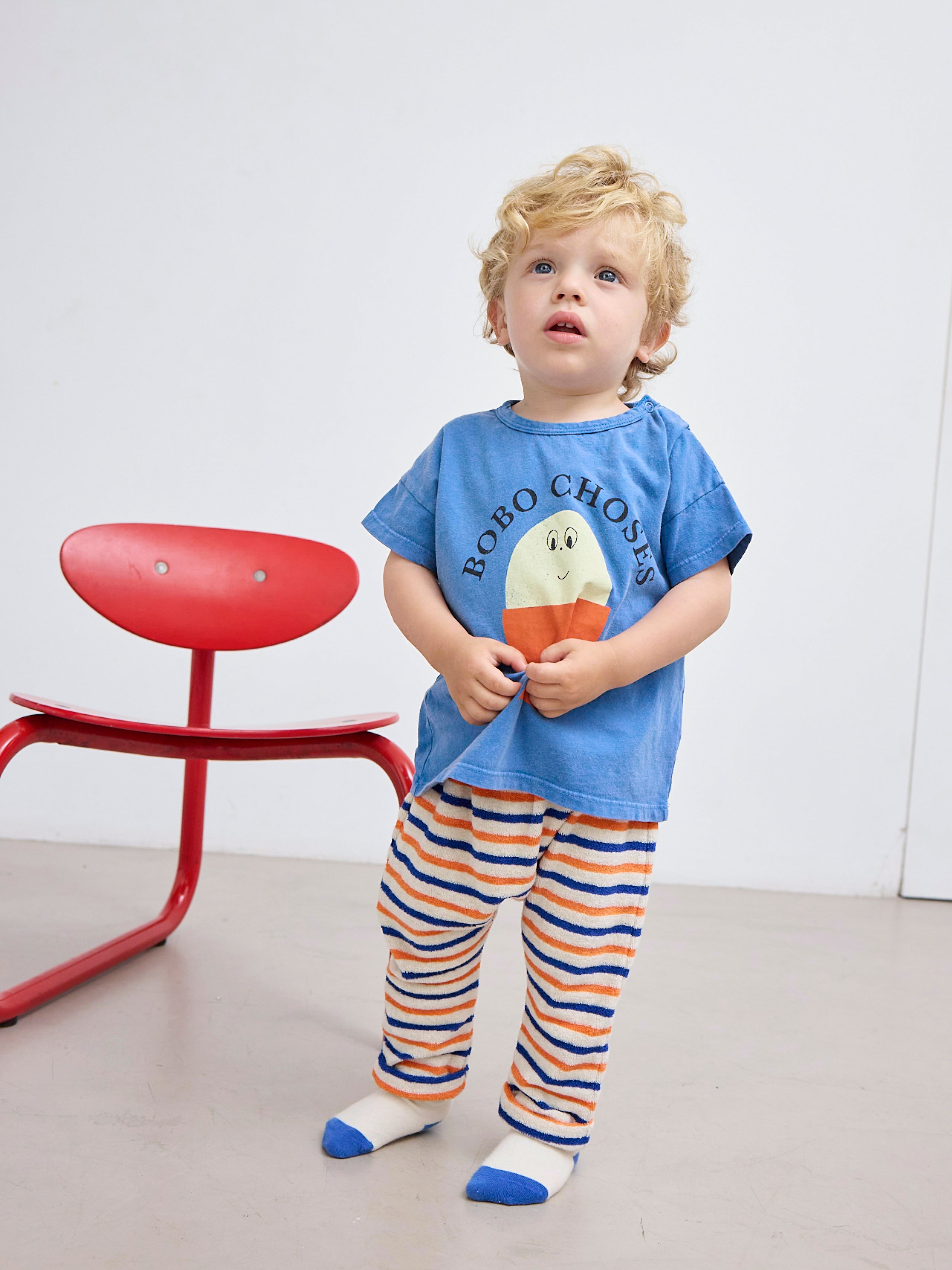 Bobo Choses - baby - morning egg t-shirt