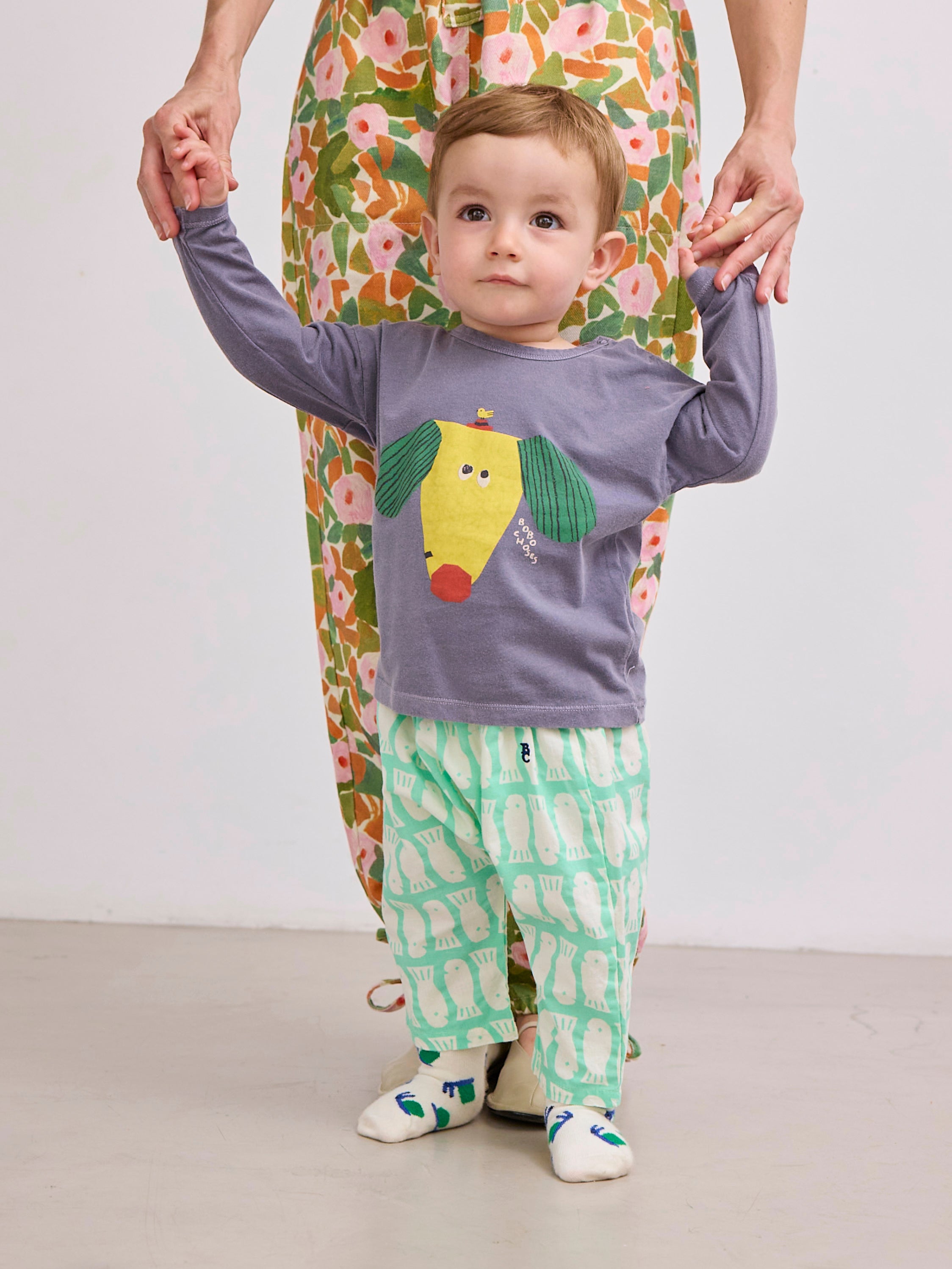 Bobo Choses - baby - happy dog longsleeve t-shirt