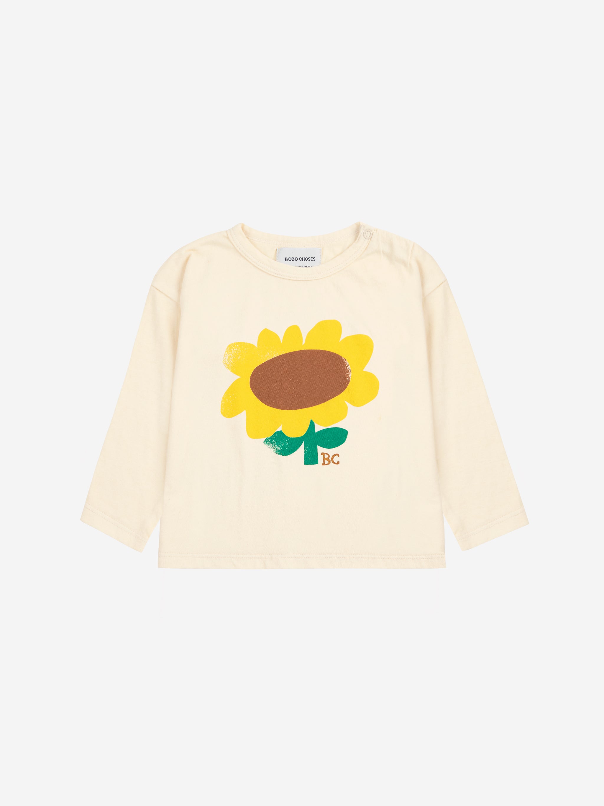 Bobo Choses - baby - sunflower longsleeve t-shirt