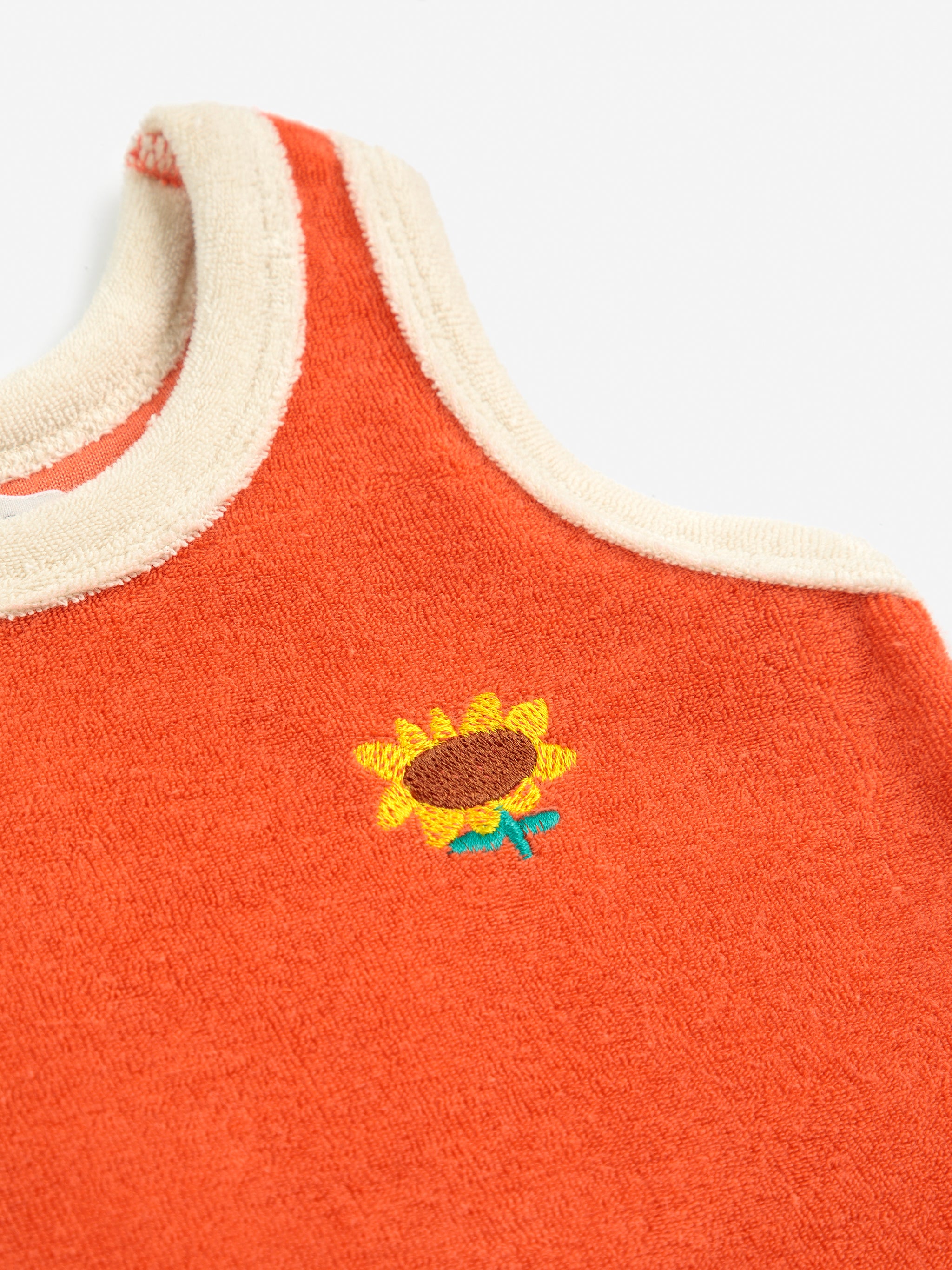 Bobo Choses - baby - sunflower terry tanktop