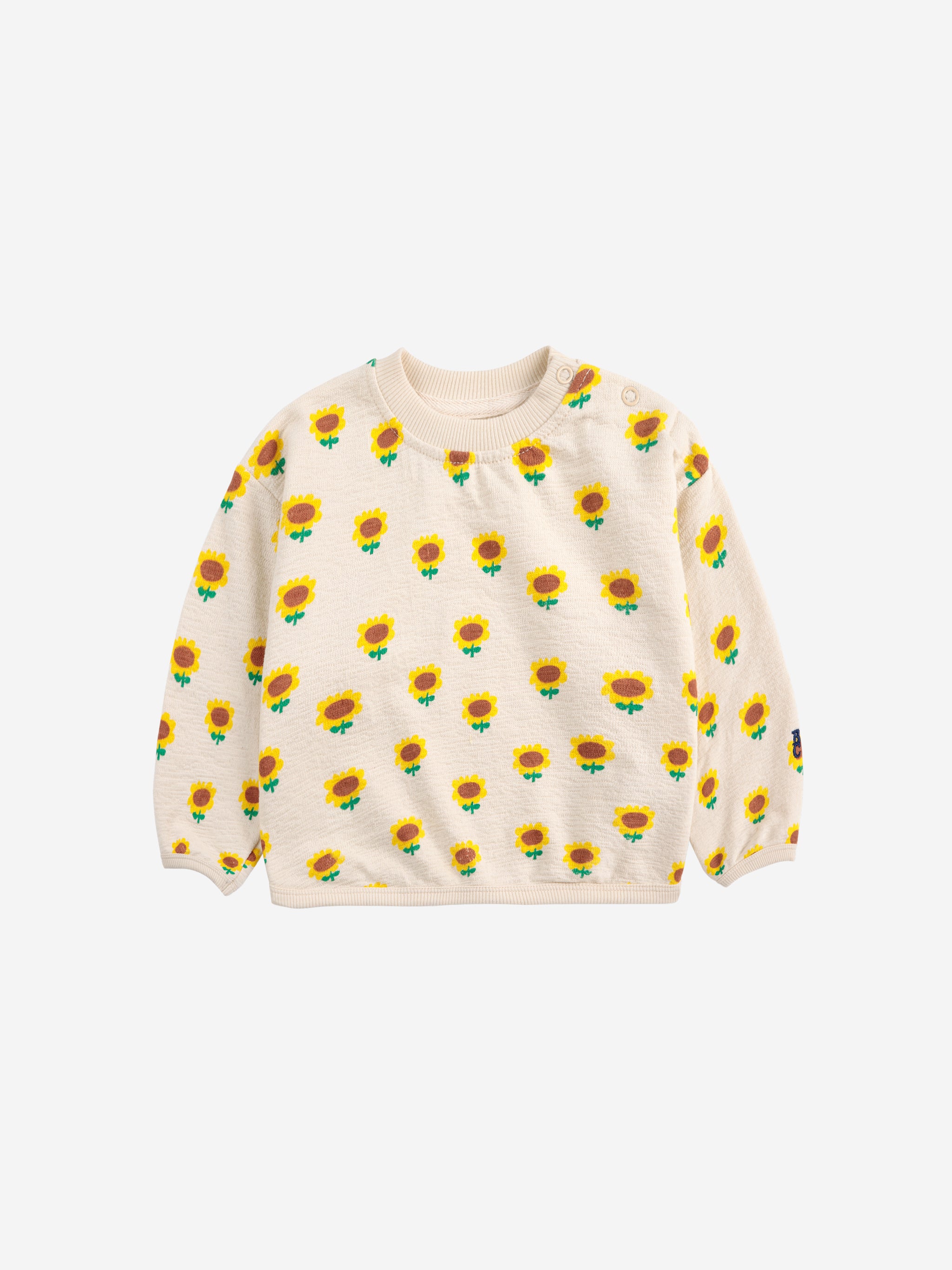 Bobo Choses - baby - sunflower allover sweatshirt