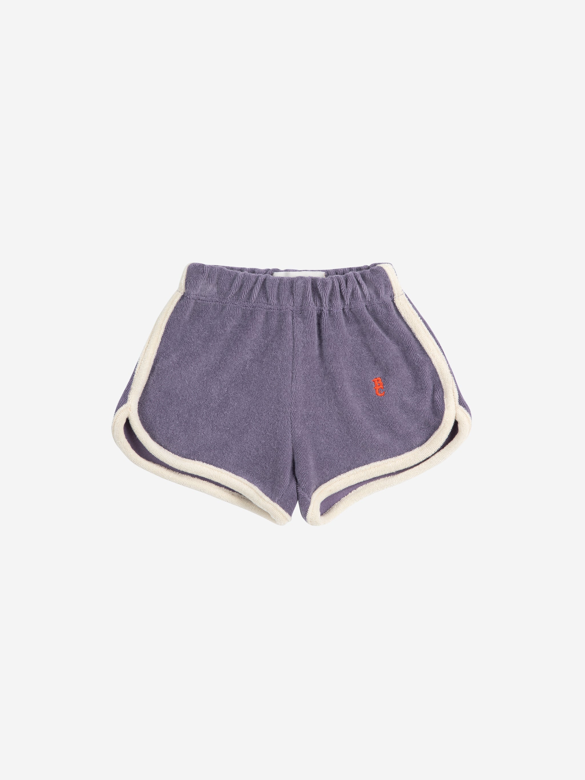 Bobo Choses - baby - blue terry shorts