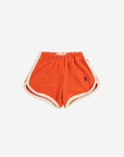 Bobo Choses - baby - red terry shorts