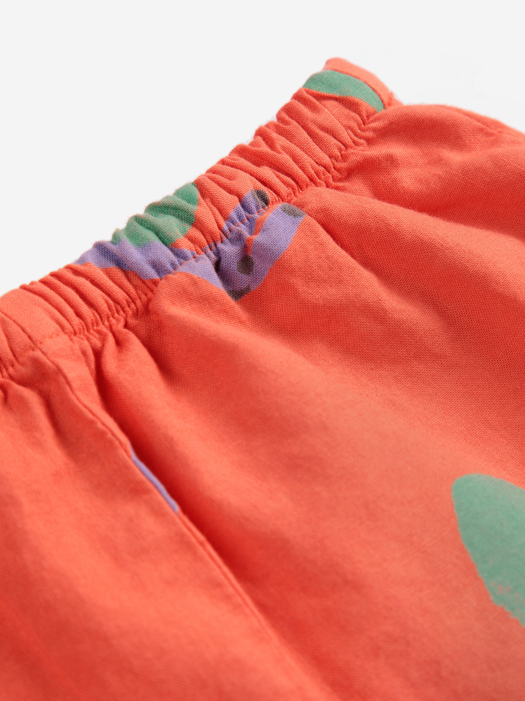 Bobo Choses - baby - funny snail allover woven shorts