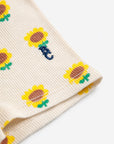 Bobo Choses - baby - sunflower allover rib shorts