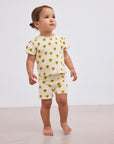 Bobo Choses - baby - sunflower balloon rib t-shirt