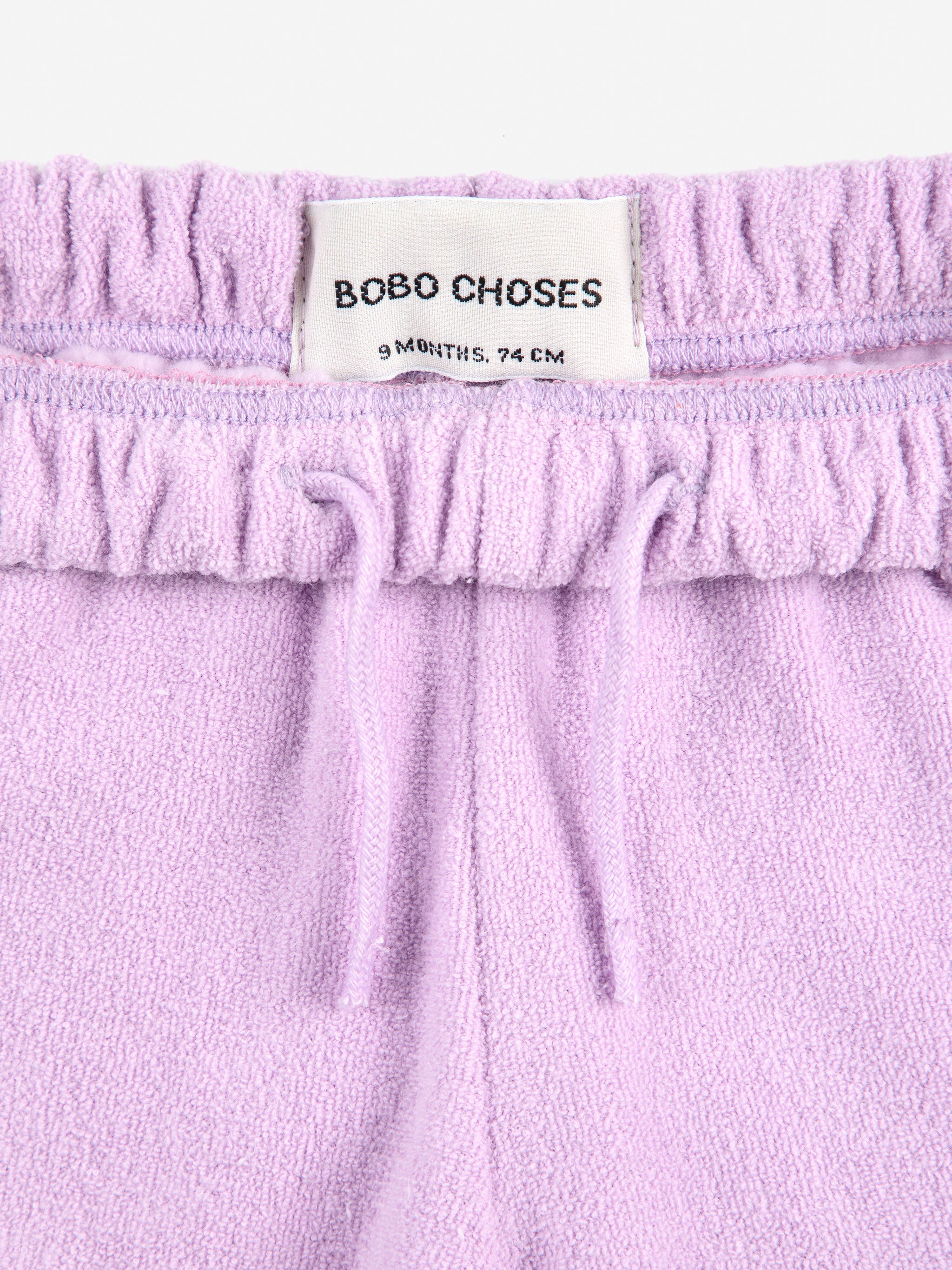 Bobo Choses - baby - lila colorblock terry joggers