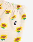 Bobo Choses - baby - sunflower allover joggers