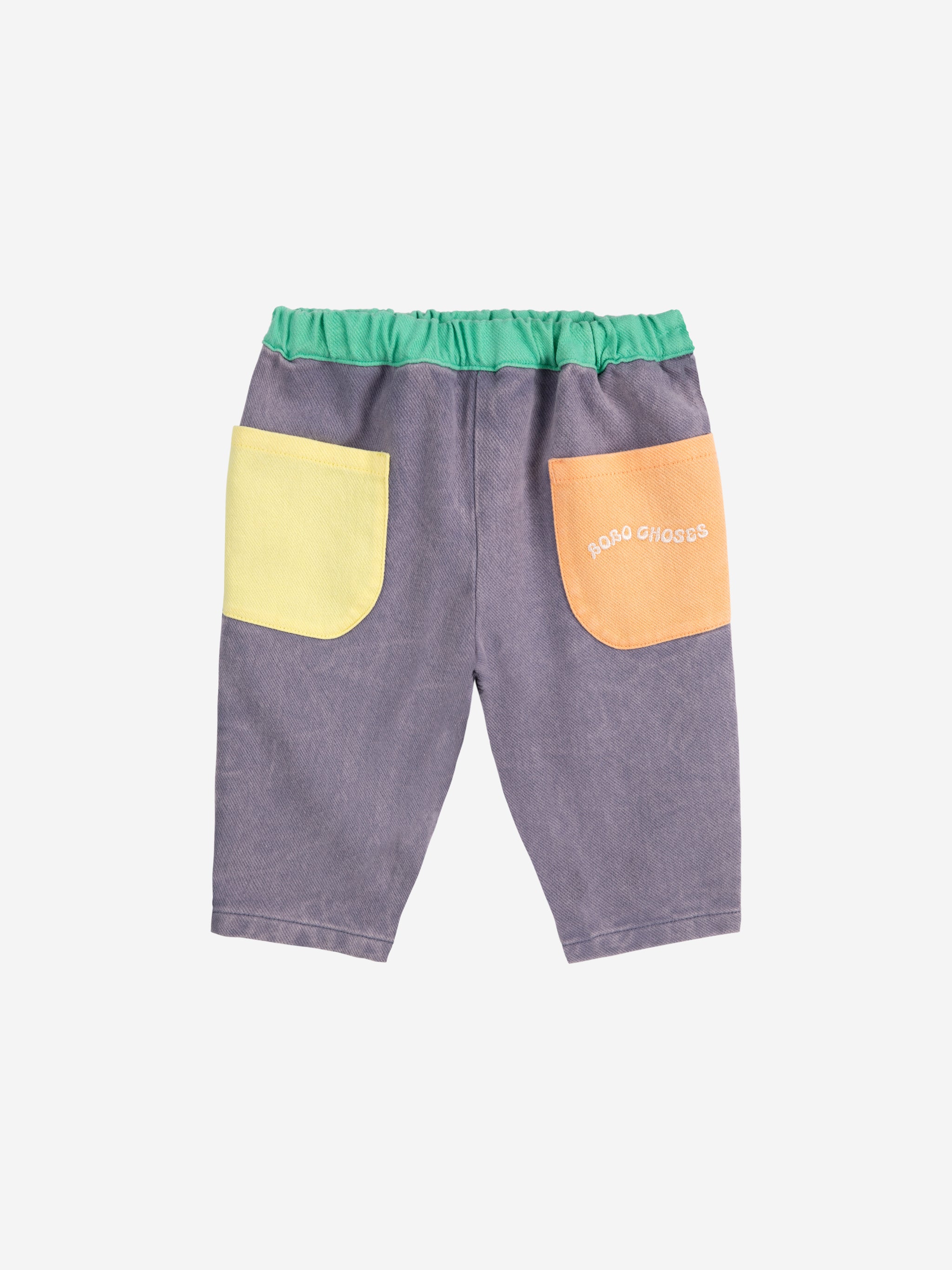 Bobo Choses - baby - colorblock woven pants