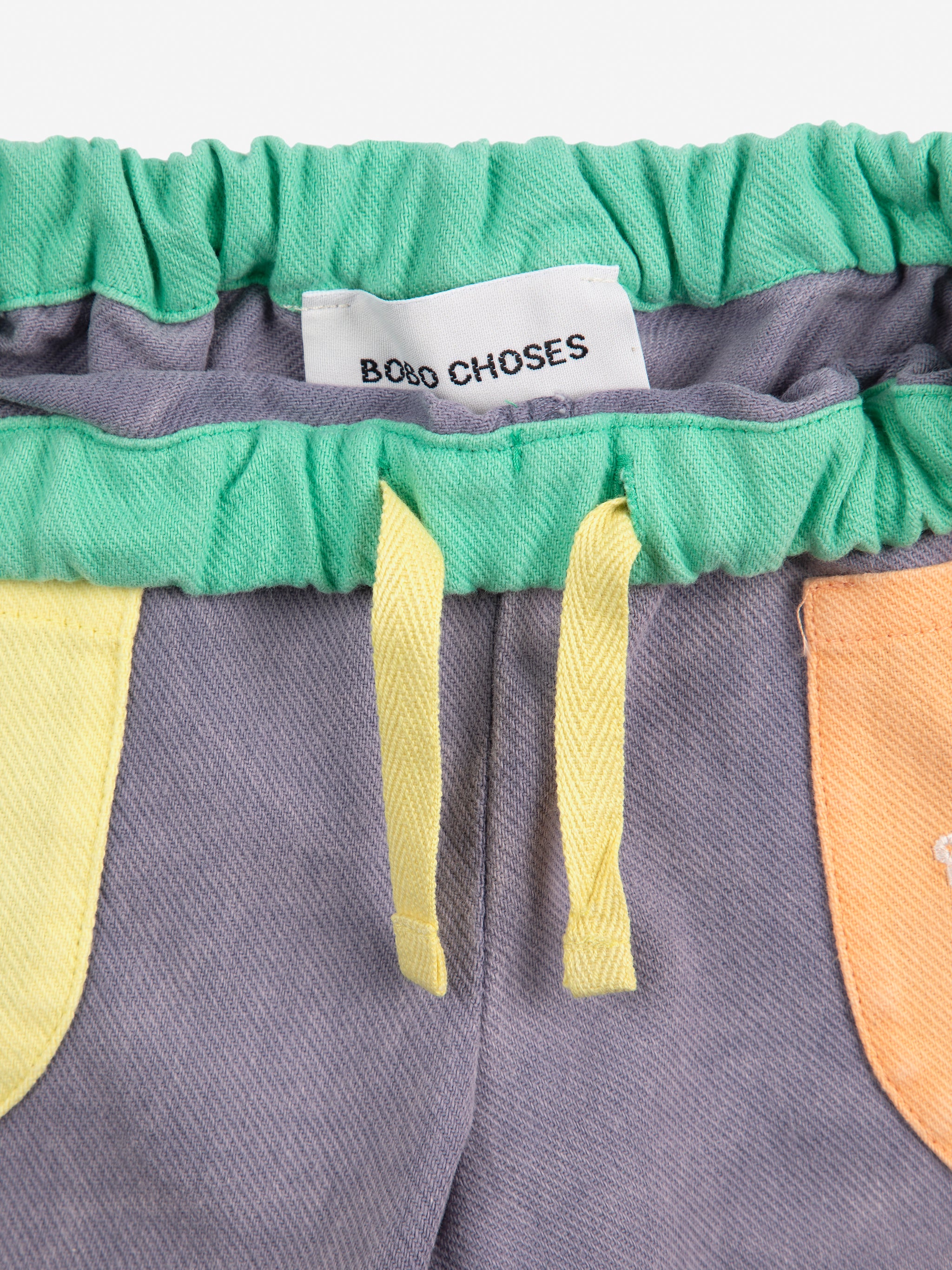 Bobo Choses - baby - colorblock woven pants