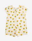 Bobo Choses - baby - sunflower allover playsuit