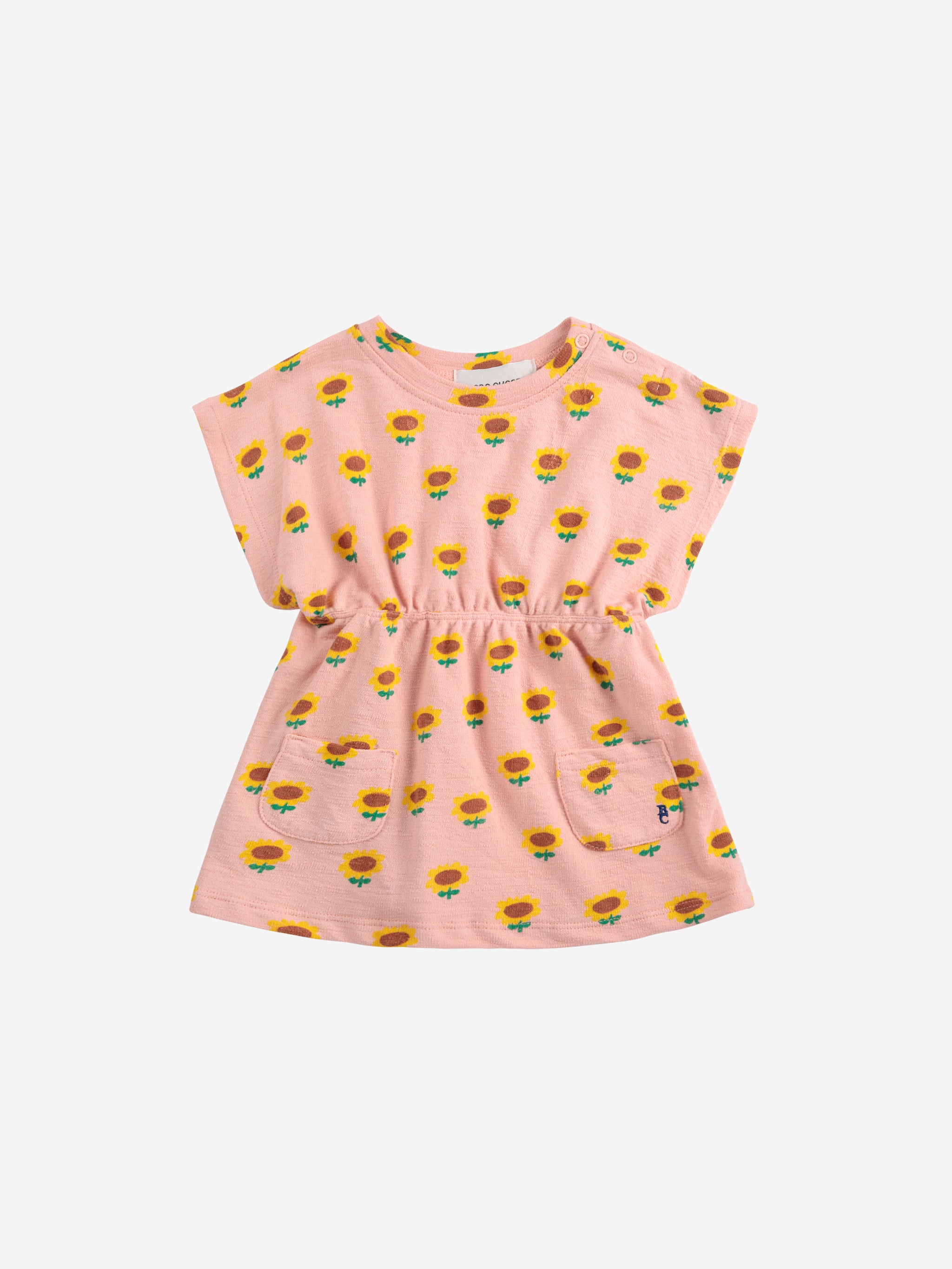 Bobo Choses - baby - sunflower allover dress