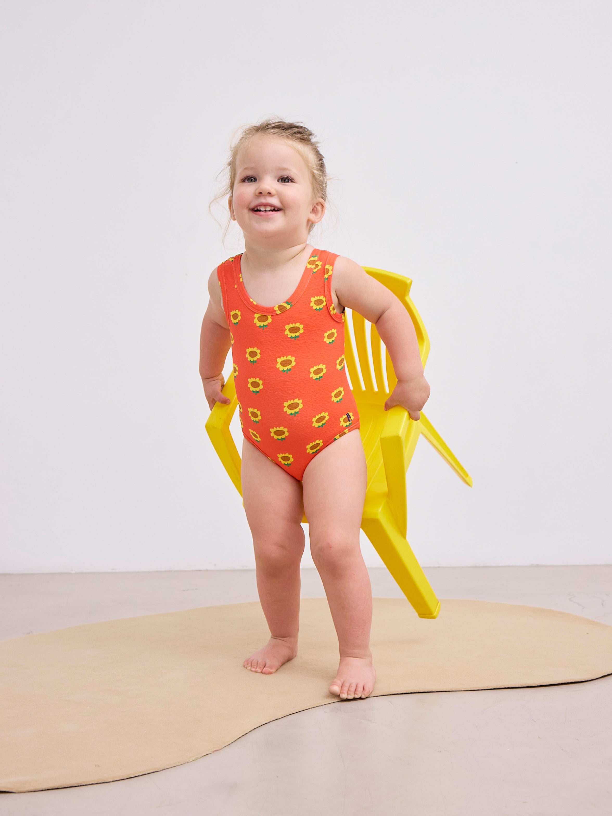 Bobo Choses - baby - sunflower allover swimsuit